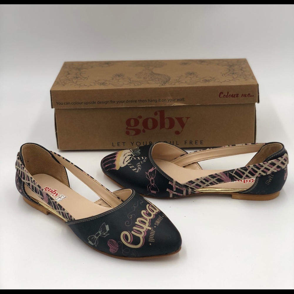 Goby Cupcake printed flat